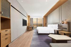 TV a/nebo společenská místnost v ubytování The Westin Zhongshan Guzhen