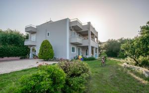 Zahrada ubytování Villa Zoi