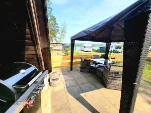 Fotografie z fotogalerie ubytování Finnhütte Strandbad Adria v destinaci Dessau