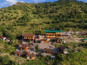 Nespecifikovaný výhled na hory nebo výhled na hory při pohledu z bed and breakfast