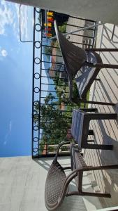 Balkón nebo terasa v ubytování De Lux Apartments Smolovic