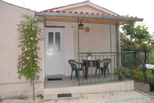 Balkón nebo terasa v ubytování Mon Perin Castrum - Studio Apartment Adriano