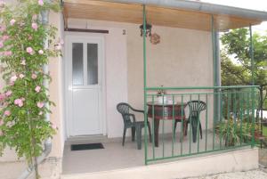 Balkón nebo terasa v ubytování Mon Perin Castrum - Studio Apartment Adriano