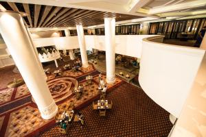 Ruang duduk di Rose Garden Hotel