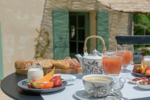 Frukostalternativ för gäster på Le Moulin Dumas
