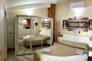Χώρος καθιστικού στο Penthouse di charme in borgo vicino al mare