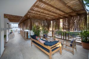 Balkón nebo terasa v ubytování Costa Sariyaz Hotel Bodrum
