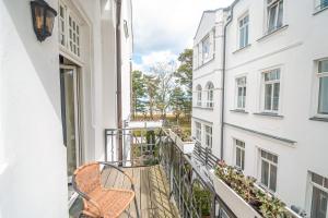 En balkon eller terrasse på Hotel Imperial Rügen