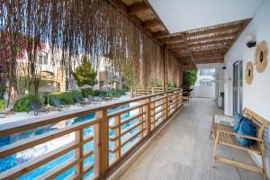 Balkón nebo terasa v ubytování Costa Sariyaz Hotel Bodrum