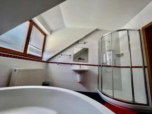 Un baño de Pension Mikulov