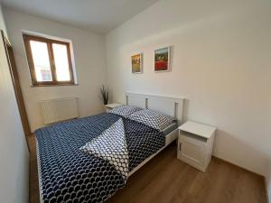 Cama o camas de una habitación en Pension Mikulov