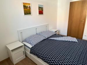 Cama o camas de una habitación en Pension Mikulov