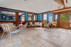 Posezení v ubytování Hôtel Le Romantica