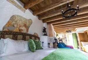 Posteľ alebo postele v izbe v ubytovaní Agriturismo Botondoro
