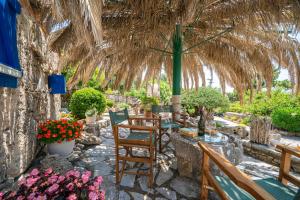 Zahrada ubytování Stavros Villa