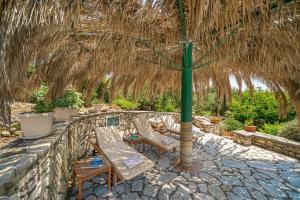 Zahrada ubytování Stavros Villa