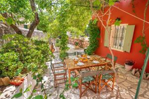 Zahrada ubytování Stavros Villa