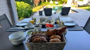 Možnosti snídaně pro hosty v ubytování Ikigai