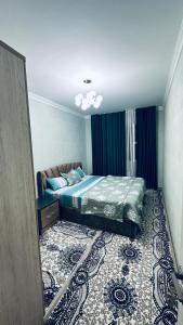 Katil atau katil-katil dalam bilik di Apartment DRUJBA #1. +21 gambar