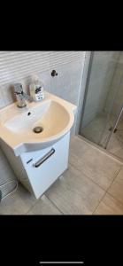 Koupelna v ubytování Apartament Sopot Oliwia II