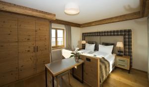 Postel nebo postele na pokoji v ubytování Chalet Winterbauer
