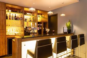 Lounge nebo bar v ubytování ibis Leuven Centrum