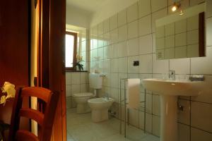 Koupelna v ubytování Maison Lombard