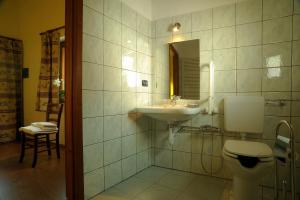 Koupelna v ubytování Maison Lombard