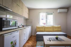 Kjøkken eller kjøkkenkrok på Guest House - Axios