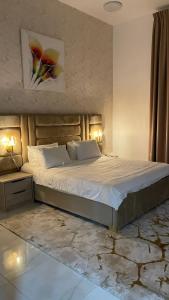 Postel nebo postele na pokoji v ubytování Orchid villa