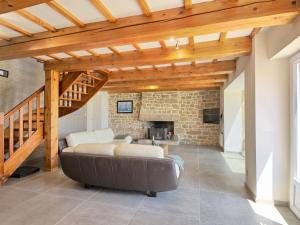 Χώρος καθιστικού στο Holiday Home Groix by Interhome