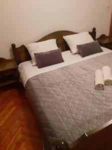 Postel nebo postele na pokoji v ubytování Vila Druzijanic