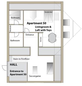 Pelan lantai bagi LILLEVANG APARTMENTs