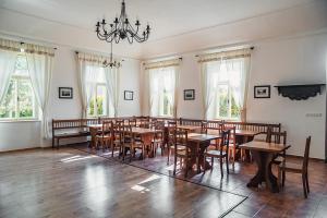 Posezení v ubytování Penzion Apartmány Hetlín