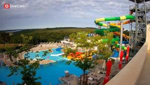 an image of a water park with a water slide at App Forza in Umag