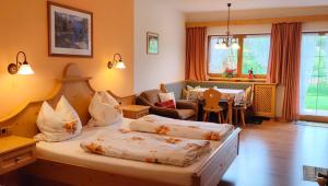 Posezení v ubytování Pension Berghof