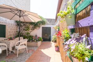 Patio nebo venkovní prostory v ubytování Apartment Santa