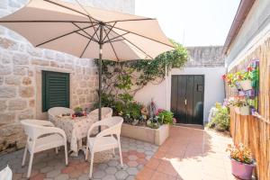 Patio nebo venkovní prostory v ubytování Apartment Santa