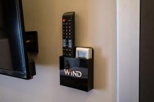 A television and/or entertainment centre at Wind Suit