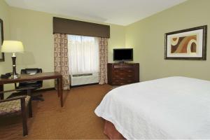 TV a/nebo společenská místnost v ubytování Hampton Inn & Suites Conroe I 45 North