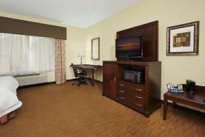 TV a/nebo společenská místnost v ubytování Hampton Inn & Suites Conroe I 45 North
