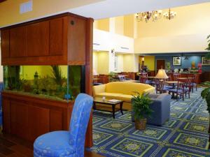 Posezení v ubytování Hampton Inn Dallas-Rockwall