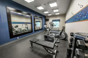 Fitness centrum a/nebo fitness zařízení v ubytování Hampton Inn Dallas-Rockwall