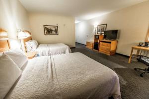 Postel nebo postele na pokoji v ubytování Hampton Inn Dallas-Rockwall