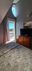 Кровать или кровати в номере Villa Neda