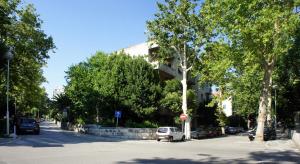 a white car parked on the side of a street at Deluxe Apartment Joia with Balcony on the Beach Bačvice, Free Parking, Old Town, Near Ferry Port in Split