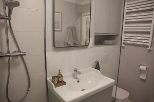 Ένα μπάνιο στο Królewski Apartament nad Zegrzem 206 Luksus +21 φωτογραφίες