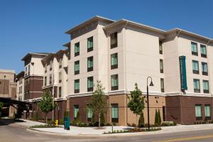 una representación de la parte delantera del edificio en Homewood Suites by Hilton Huntsville-Downtown en Huntsville