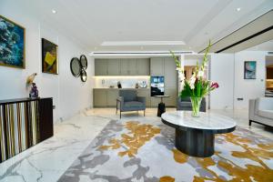 Χώρος καθιστικού στο Sanctum Regent's Park