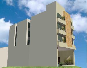 a building with a cross on the side of it at MR Hotel in San Pedro Jácuaro